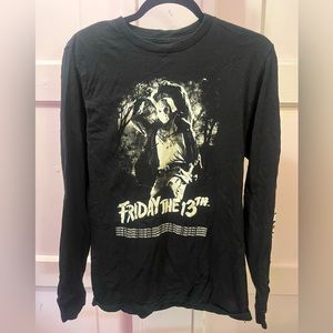 Friday the 13th - Long Sleeve Shirt - Size Small